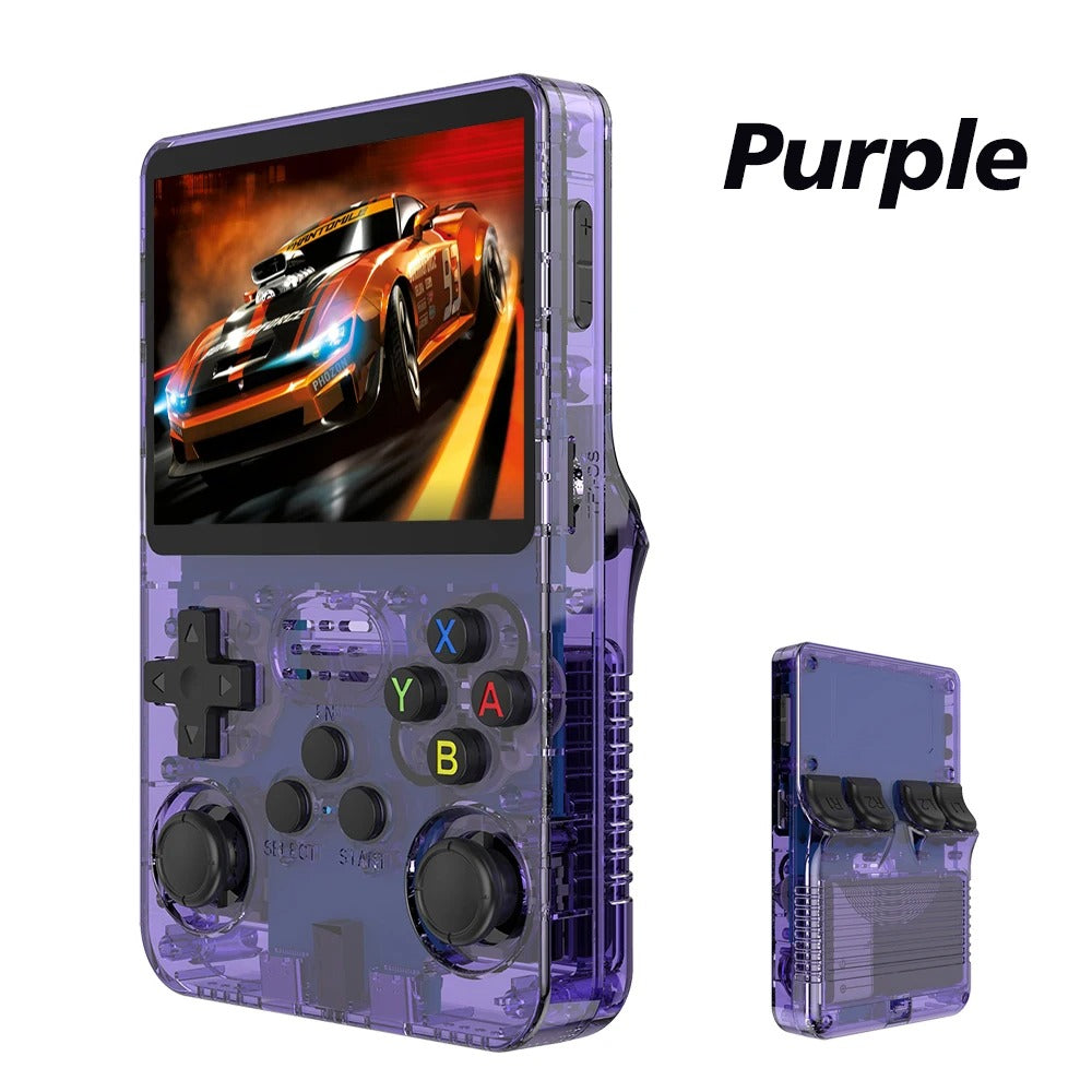 Console rétro portable - 20 000 jeux, écran IPS 128 pouces, lecteur vidéo de poche, jeux 64 Go